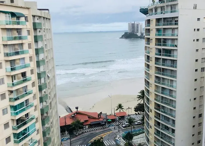 Flat with the sea view Apartamento Guarujá